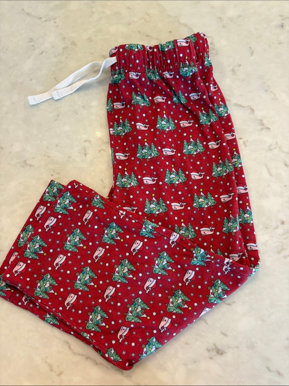 Vineyard Vines Red Christmas Pajama Pants